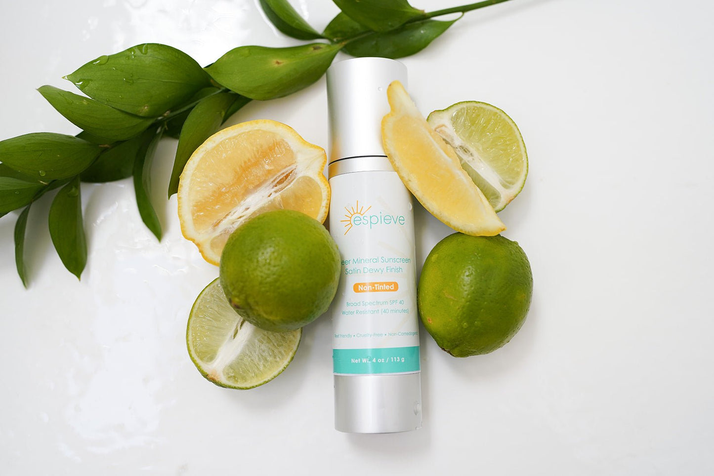Non-Tinted Sunscreen SPF 40 (satin dewy finish)