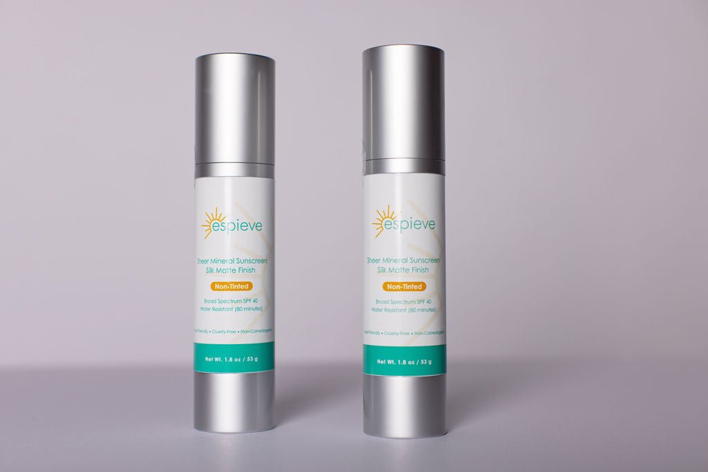 Non-Tinted Sunscreen SPF 40 (silk matte finish)