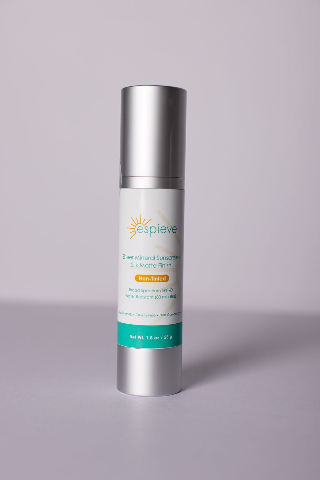 Non-Tinted Sunscreen SPF 40 (silk matte finish)