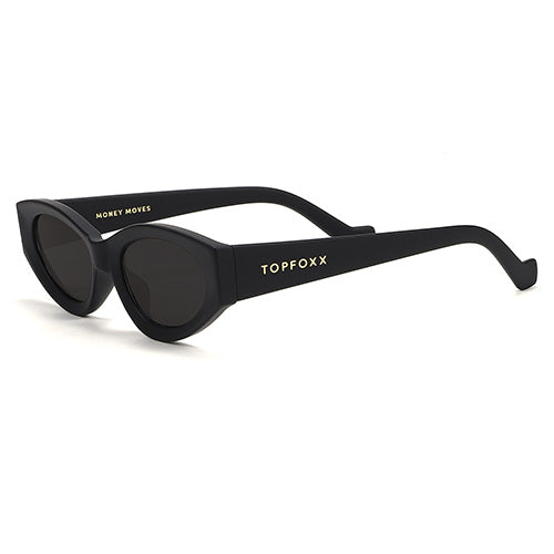 Black Mini Cat-eye Sunglasses