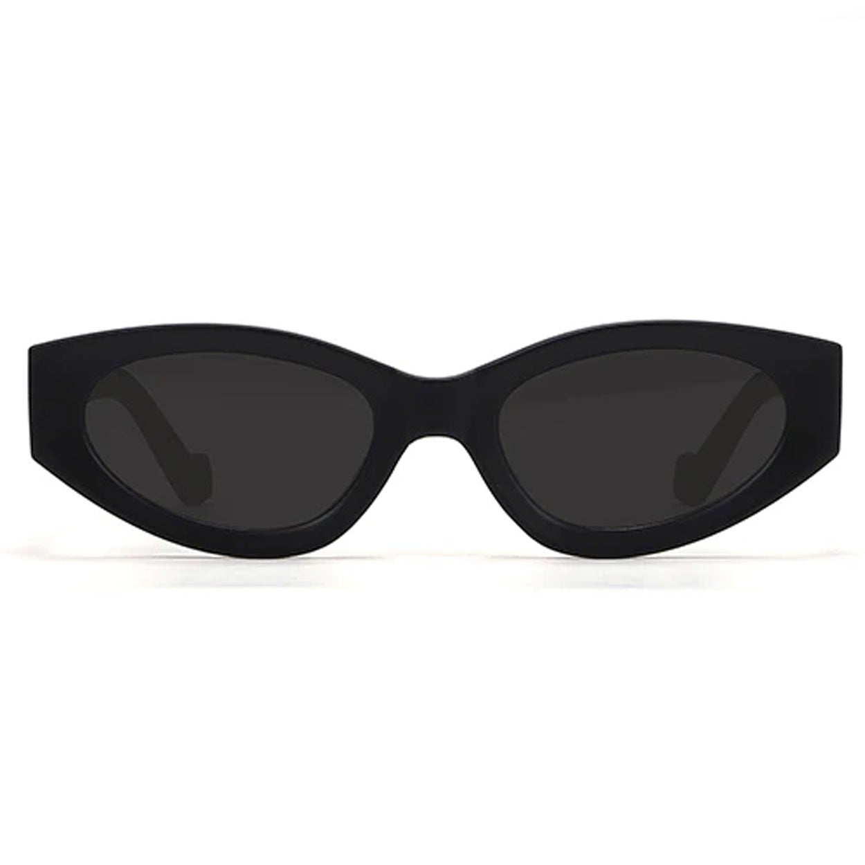 Black Mini Cat-eye Sunglasses