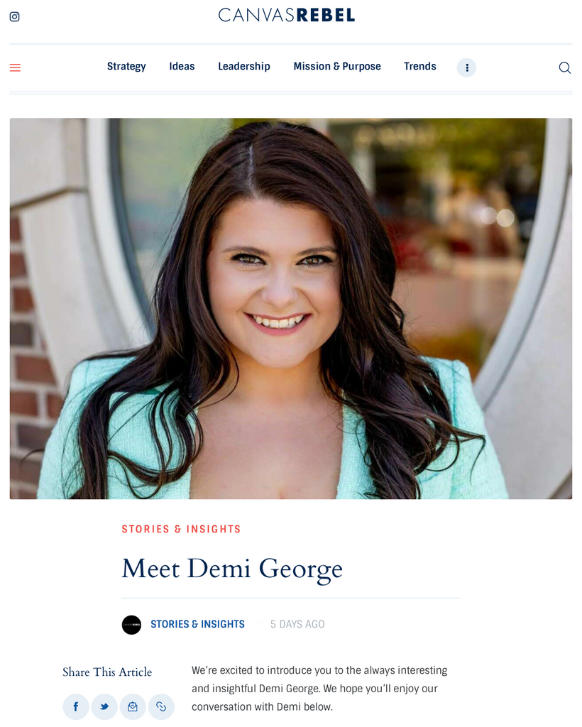 Meet Demi George