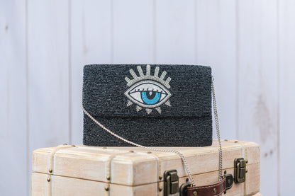 Big Eye Envelope Crossbody Bag