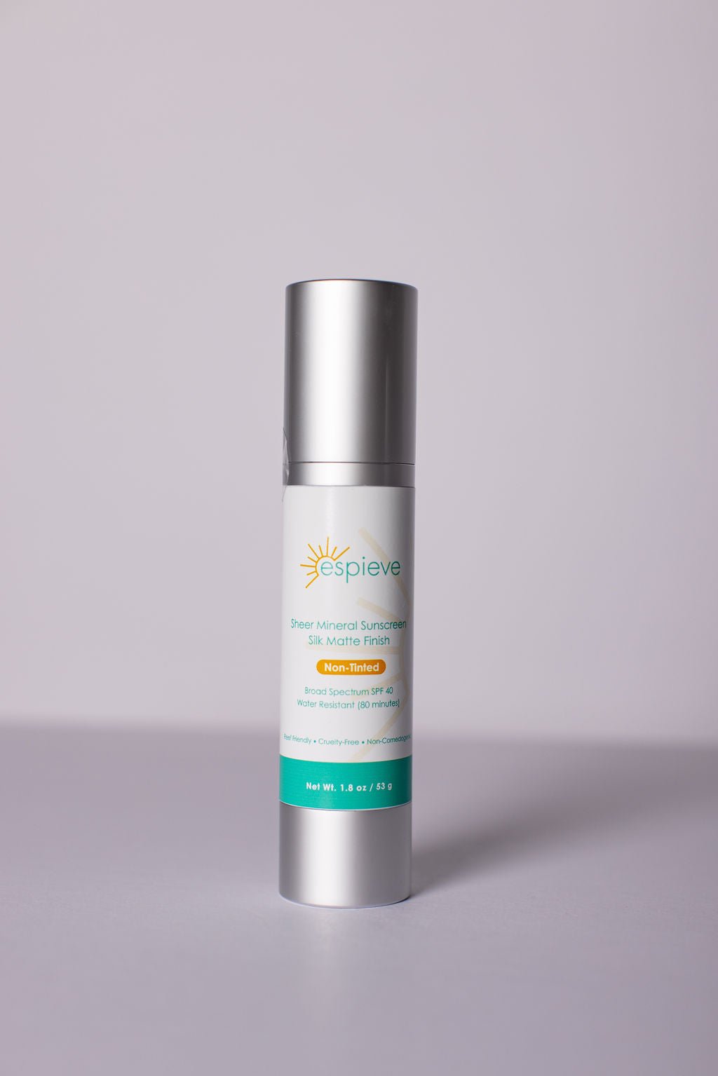 Non-Tinted Sunscreen SPF 40 (silk matte finish)