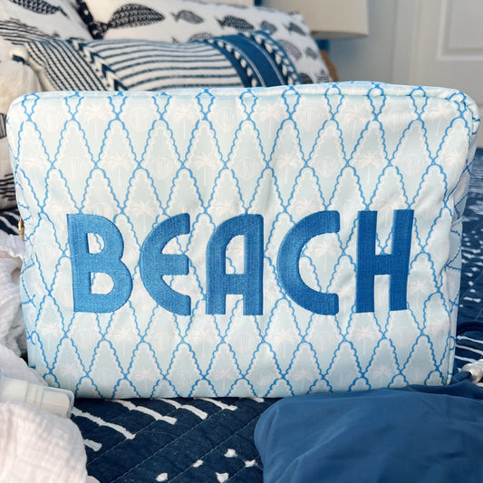 Beach - Blue Palms XL Bag