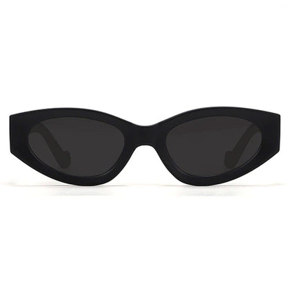 Black Mini Cat-eye Sunglasses